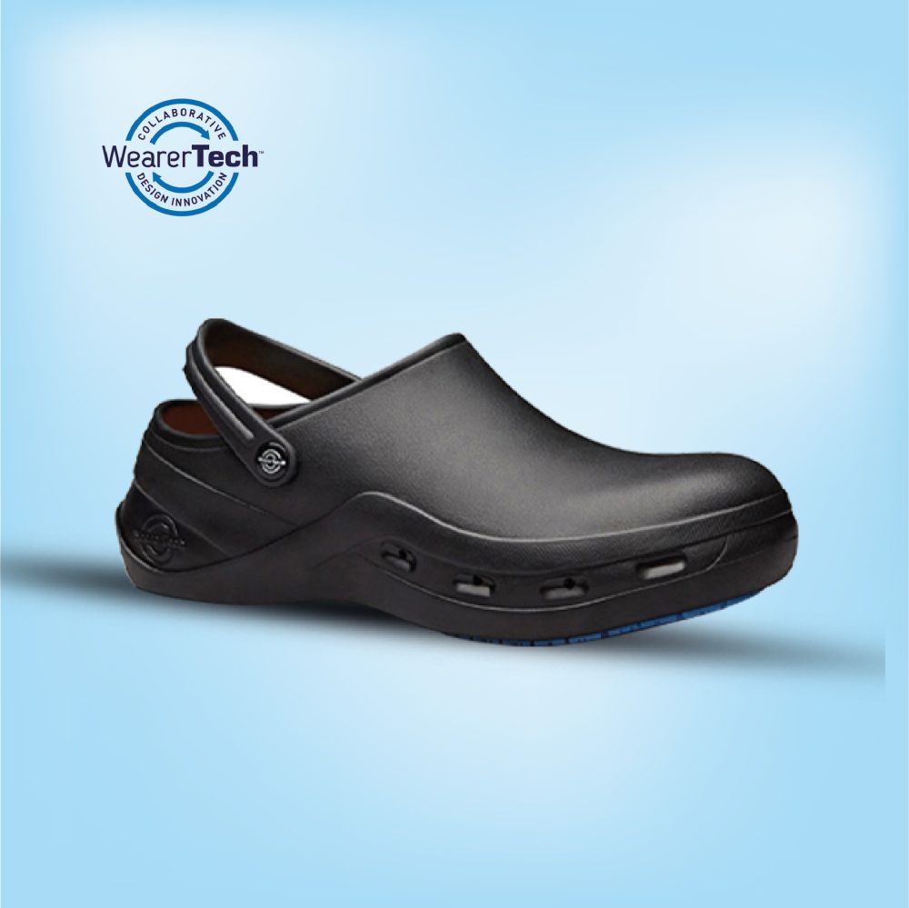 Protect Non Slip Comfortable Black Work Clog - Image 5