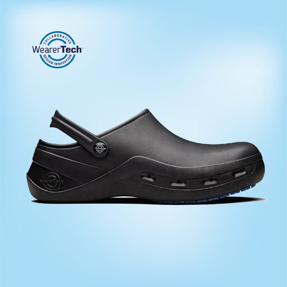 Protect Non Slip Comfortable Black Work Clog - Image 4