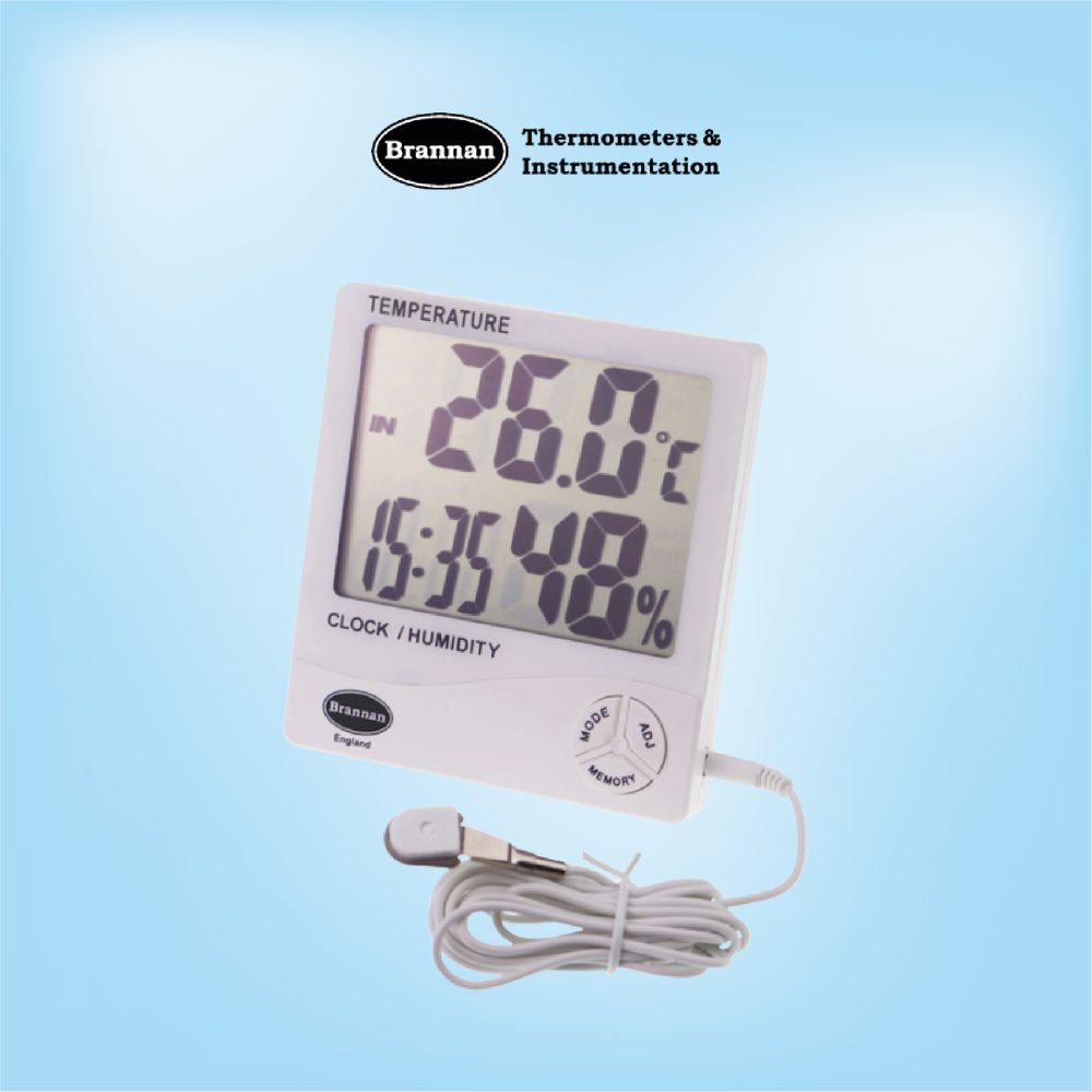 Jumbo max min thermometer & hygrometer