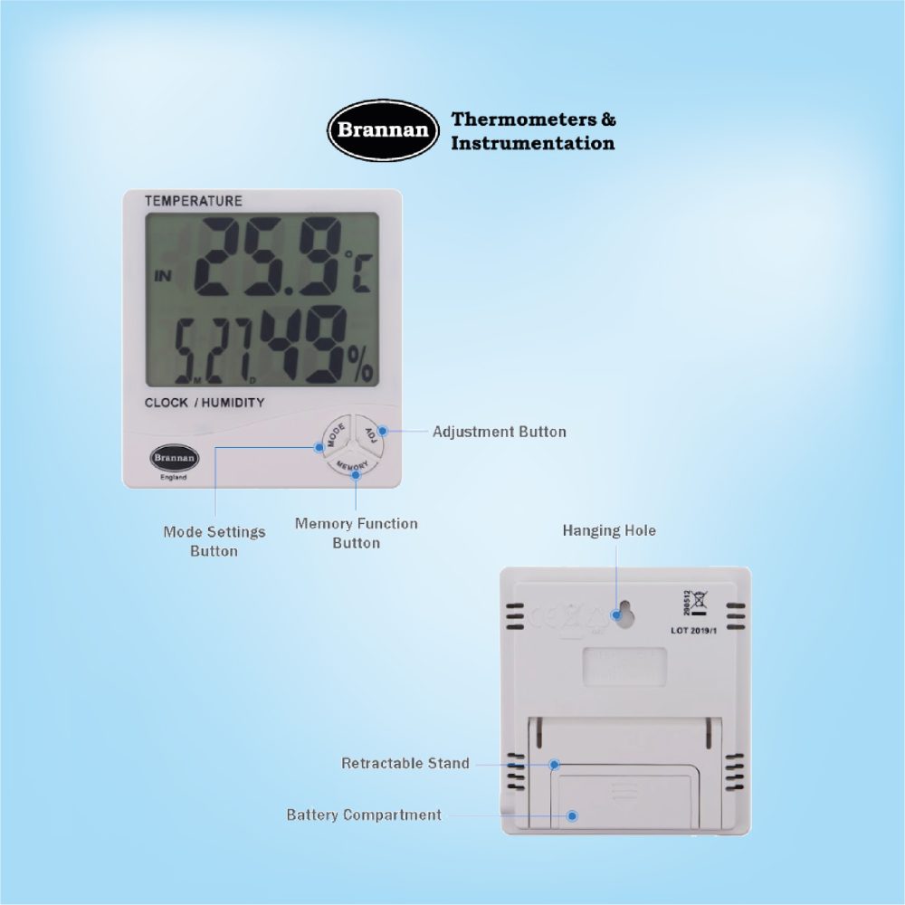 Jumbo max min thermometer & hygrometer - Image 4