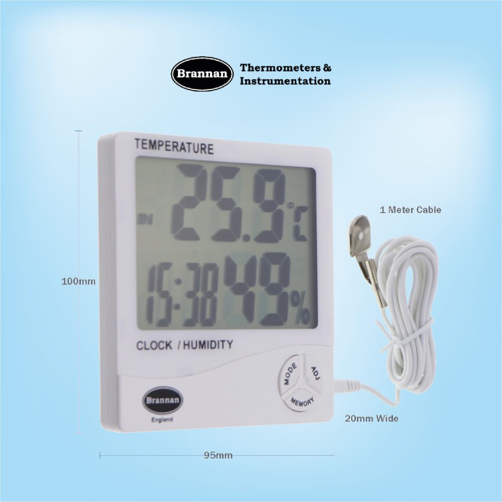 Jumbo max min thermometer & hygrometer - Image 3