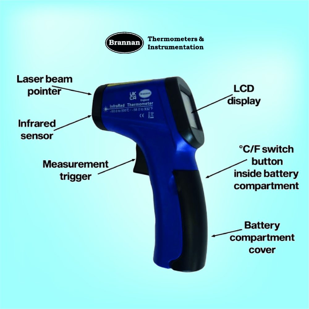 Compact infrared non-contact thermometer - Image 4