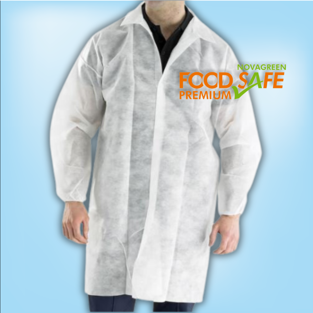 Nonwoven Visitor Coat - Image 2